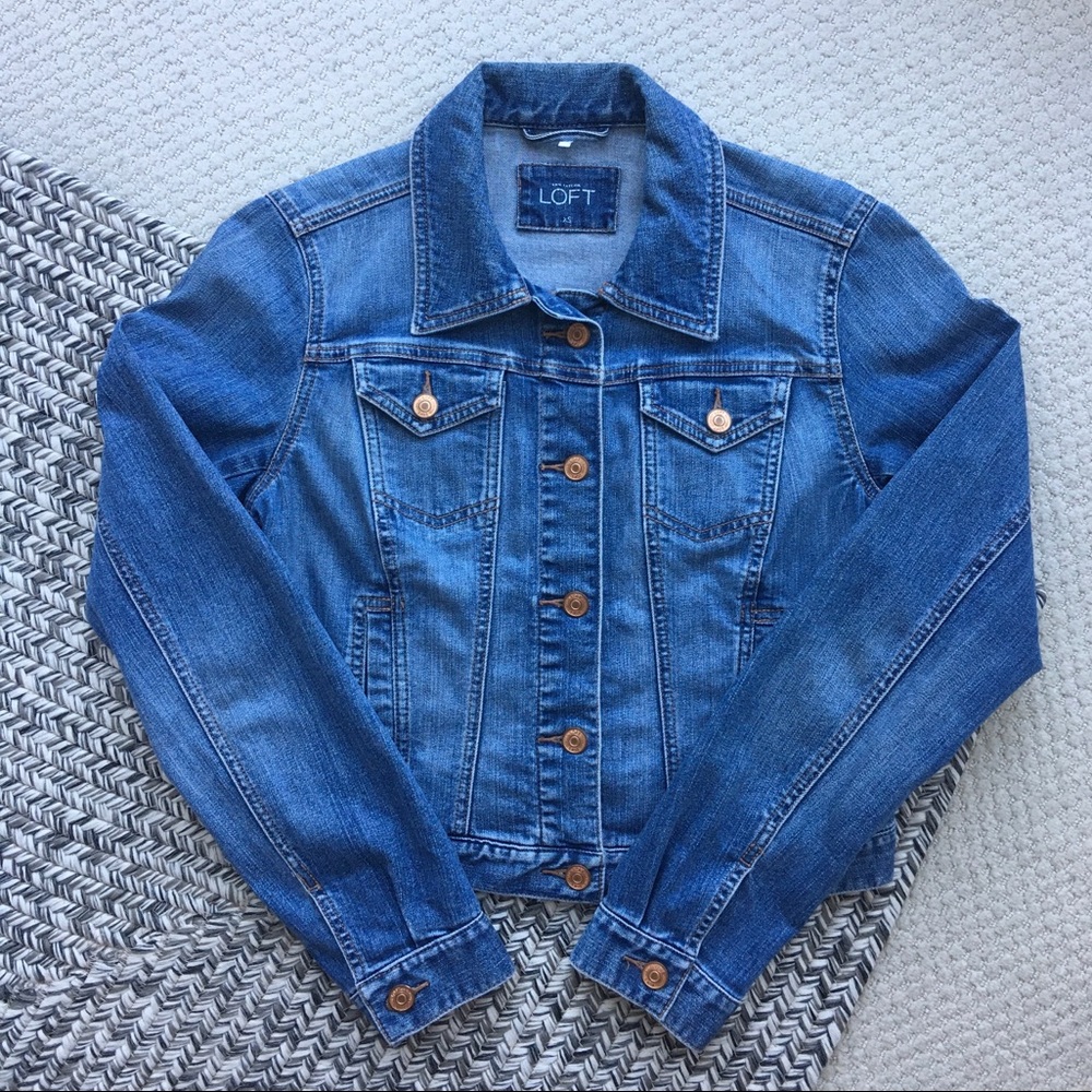 Ann Taylor LOFT - Stretchy Denim Jacket